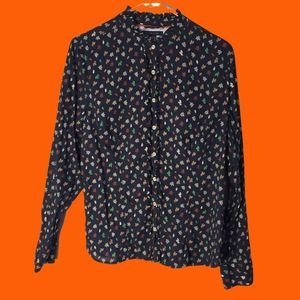Tommy Hilfiger Button Down Long Sleeve Fall Blouse